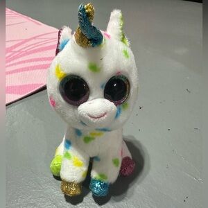 Ty Beanie Boos Harmonie the Unicorn plush toy